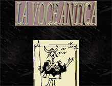 Tablet Screenshot of lavoceantica.it